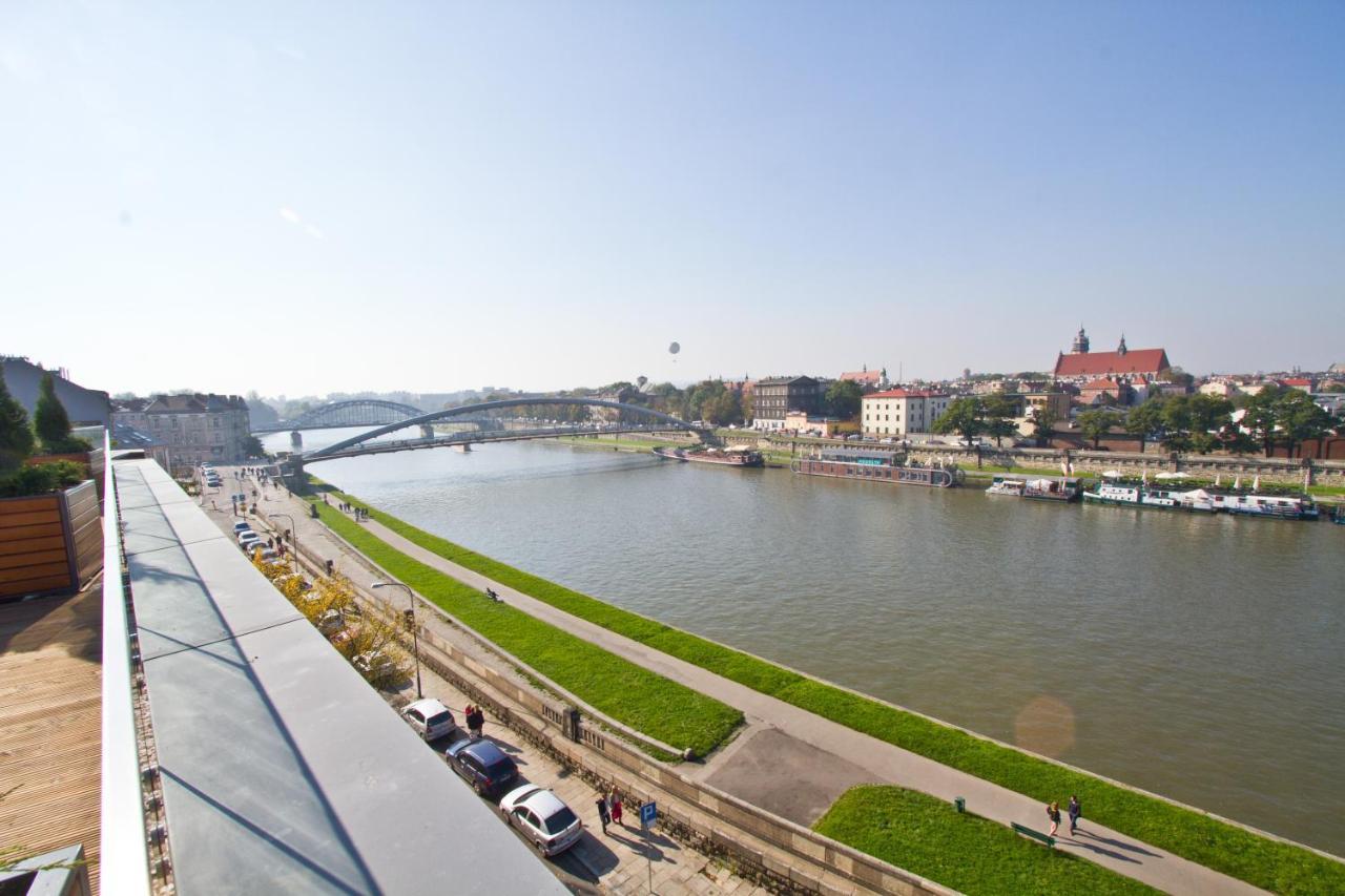 Apartament Nad Wisla Krakau Exterior foto