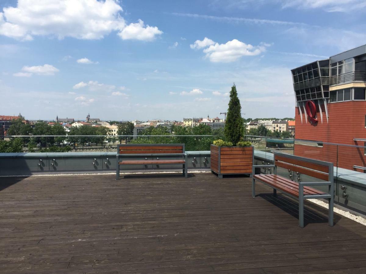 Apartament Nad Wisla Krakau Exterior foto